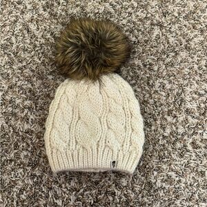 The North Face Kids' Oh Mega Fur Pom Beanie small/youth